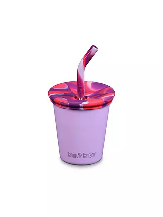 KLEAN KANTEEN | Vaso de acero inoxidable Kid Cup 296ml con tapa y pajita |